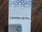 Tecno camon 40 pro 8 256GB (Used)