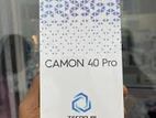 Tecno Camon 40 PRO 8|256GB (Brand New)