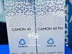 Tecno Camon 40 Pro 8|256GB (New)