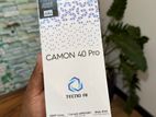 Tecno Camon 40 Pro (Brand New)