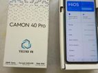Tecno Camon 40pro 8gb-256 (Used)