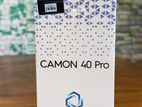 Tecno Camon 40pro 8GB256GB (Brand New)