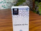 Tecno Camon 40pro8GB 256GB (Brand New)