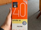 Tecno spark 40 (Brand New)