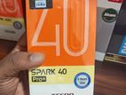 Tecno Spark 40 Pro + 8/256 (Brand New)