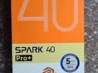 Tecno Spark 40 Pro Plus 8/256GB (Brand New)
