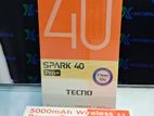Tecno Spark 40 Pro Plus (Brand New)