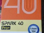 Tecno Spark 40 Pro+ (Brand New)