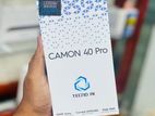 Tecno Techno Camon 40 Pro (Brand New)