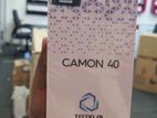 Tecno Camon 40 (Brand New)