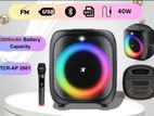 TECSONIC WIRELESS PORTABLE SPEAKER 40W - TCR-AP2601