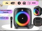 TECSONIC WIRELESS PORTABLE SPEAKER 40W - TCR-AP2601