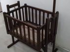 Teak Baby Cot