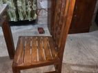 teek dining table chair