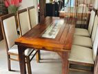 Teak Table with Chair