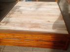 Teak Box Bed