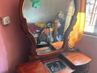 Teak Wood Resin Dressing Table