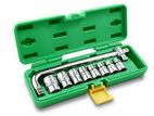 Tekiro 1/2" 10 Pcs Chrome Vanadium Box Socket Wrench Tool Set