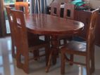 Tekka Dining Set with 6 Chairs