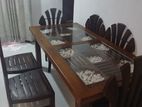 Tekka Dining Table with Six Chairs