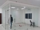 tempered glass/aluminum works/cladding works
