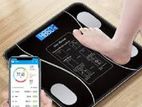 Tempered Glass Bathroom Scale - Bluetooth Scle