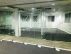 Tempered Glass Partition