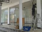 Tempered glass ( shop front )