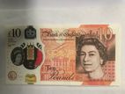 Ten pounds Note (old)