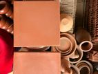 Terracotta Floor tiles - මැටි ටයිල්
