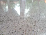 Terrazzo Titenium Floors Cut and Polish