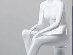 Textile Sitting Mannequin Female