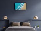 Textured Ocean Wave Wall Art
