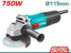 TG10711556-8 Total Angle Grinder 115mm 750W Code 161 Click