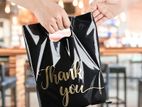 Thank You Bag Plastic Handheld Gift Packaging