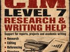 The Chartered Institute of Marketing (CIM) ASSIGNMENTS SUPPORT