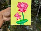 Lotus Canvas Painting