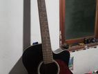 The Olive Tree Acoustic Black Guitar