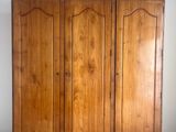 Three door teak wardrobe
