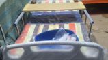 Three-Function Manual Bed with Lateral Tilt and Sanitary Functionality