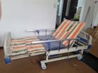 Three-Function Manual Bed with Lateral Tilt and Sanitary Functionality