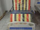 Three Function Manual Hospital Beds with Tilt / Sanitary Functionality