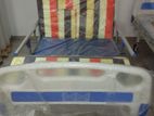 Three Function Manual Hospital Beds with Tilt , Sanitary Functionality