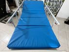 Three Function Manual Patient Bed with Mattress