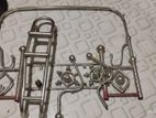 Three Wheel Stainless Steel Buffer Ladder