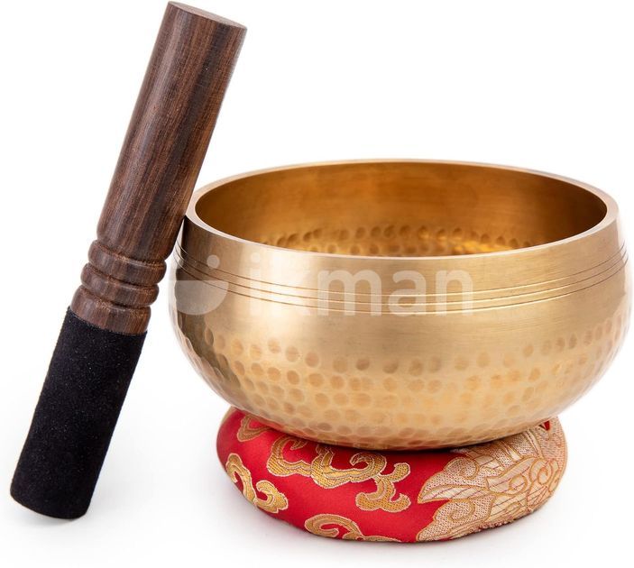 Tibetan Singing Bowl Set - For Authentic Handmade Mindfulness 