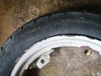 3.50-10 DSI Tire with Rims
