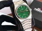 Tissot PRX Powermatic Green Dial Automatic Mens Watch