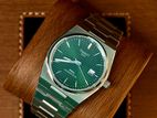 Tissot PRX Powermatic Japanese Green Dial Automatic Mens Watch
