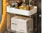 Tissue Box Transparent - Luxurious Wall Mount